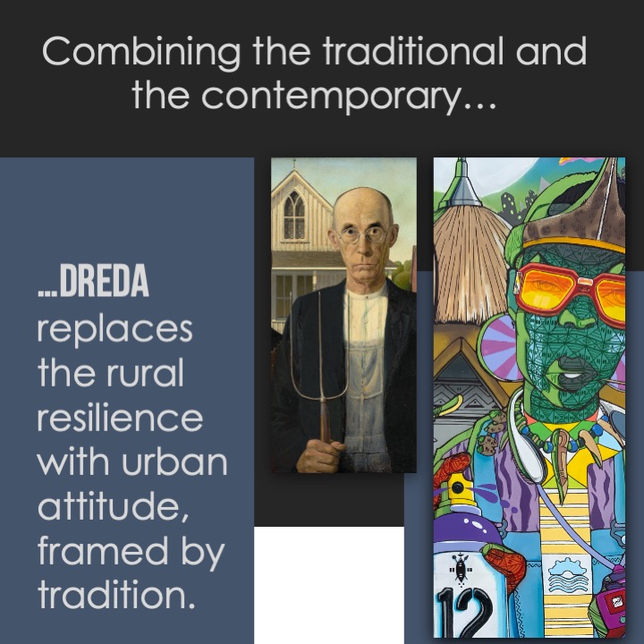 Dreda Artwork Content Block